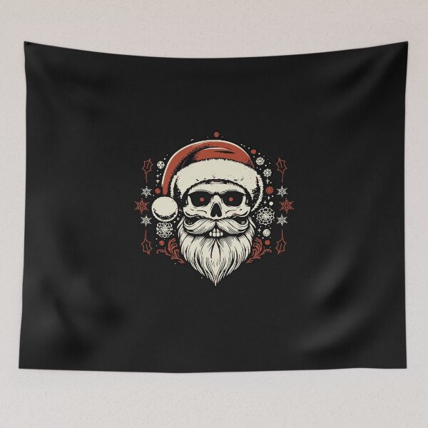 Item preview, Santa Skull designed and sold by pikeprints.