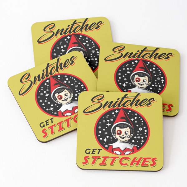 Item preview, Snitches Get Stitches Elf Lts designed and sold by Alema Art.