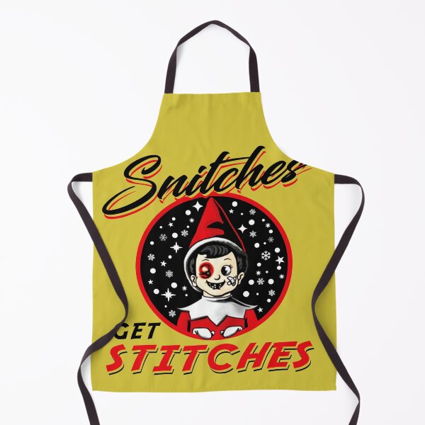 Item preview, Snitches Get Stitches Elf Lts designed and sold by Alema Art.