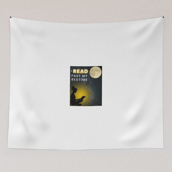 Item preview, I Read Past My Bedtime designed and sold by Madrie13.
