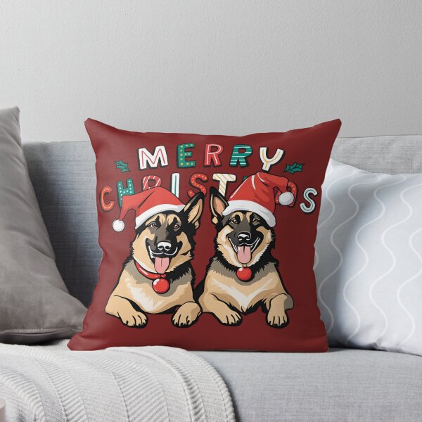 Item preview, Christmas German Shepherds – Merry Christmas designed and sold by GoodyPaws.