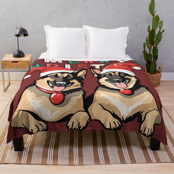 Item preview, Christmas German Shepherds – Merry Christmas designed and sold by GoodyPaws.
