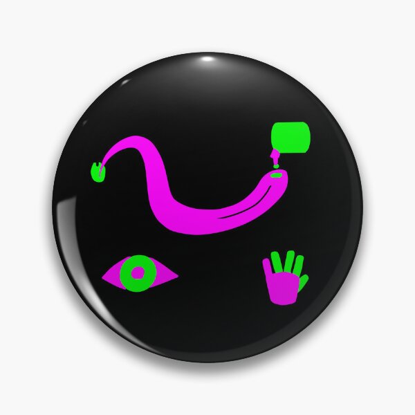 Item preview, Hand, Tongue, Eye Psychedelic designed and sold by RedEyeWolf.