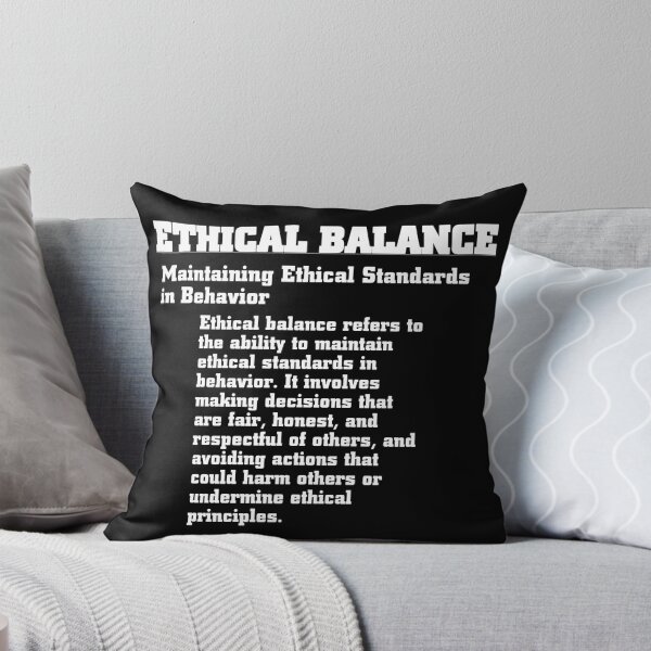 Item preview, Ethical Balance - Maintaining Ethical Standards in Behavior designed and sold by Xzendor7 Digital Art Creations.