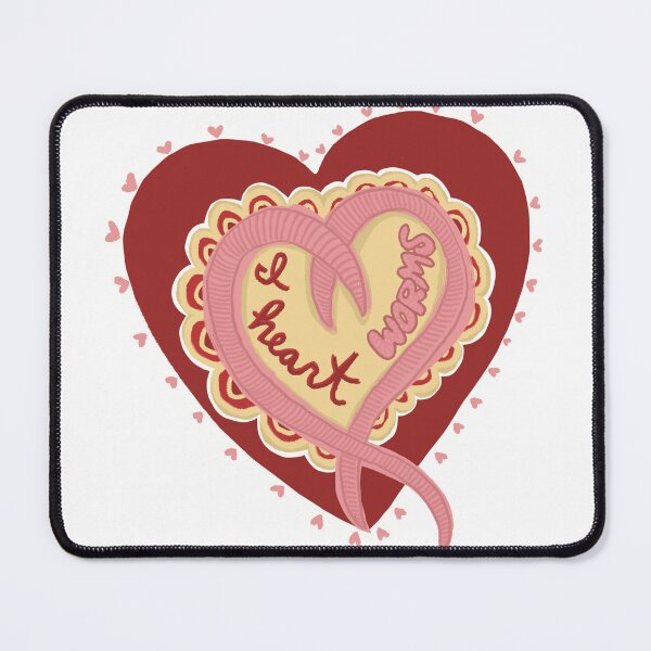 Item preview, I ❤️ worms designed and sold by triesteart.