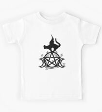 Triple Moon Pentacle Kids Tee