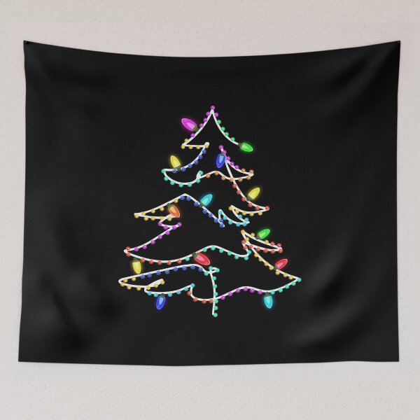 Item preview, Festive Lights – Minimalist Christmas Tree designed and sold by Aredbox.