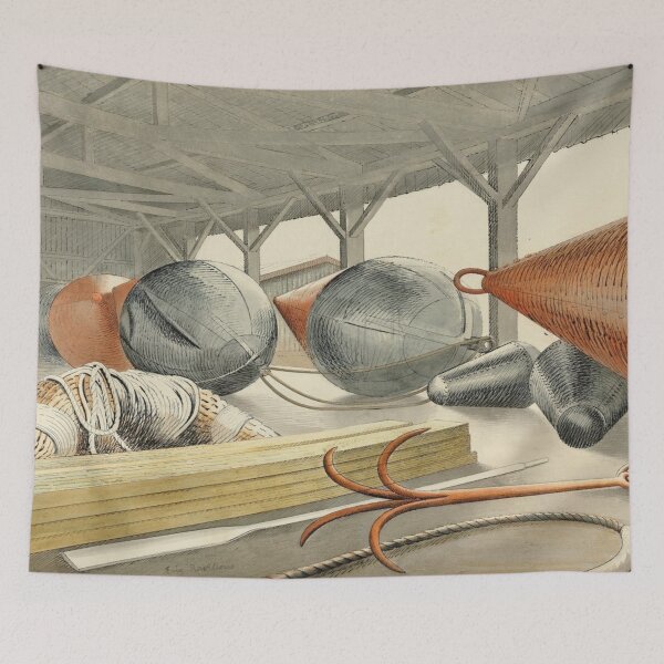 Item preview, Eric Ravilious (1903-1942) designed and sold by irynaartbyim.