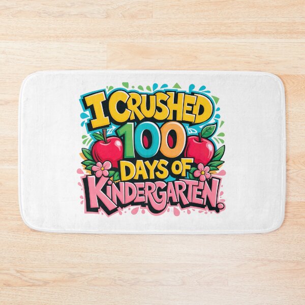Item preview, I Crushed 100 Days Of Kindergarten:  Fun And Colorful Milestone designed and sold by elynne9.