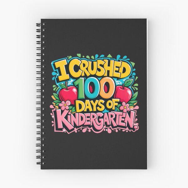 Item preview, I Crushed 100 Days Of Kindergarten:  Fun And Colorful Milestone designed and sold by elynne9.