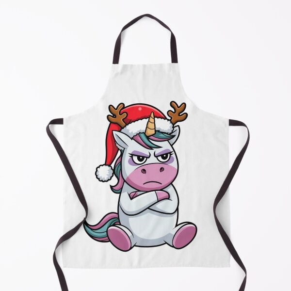 Item preview, grumpy Christmas unicorn designed and sold by jkrphoto.