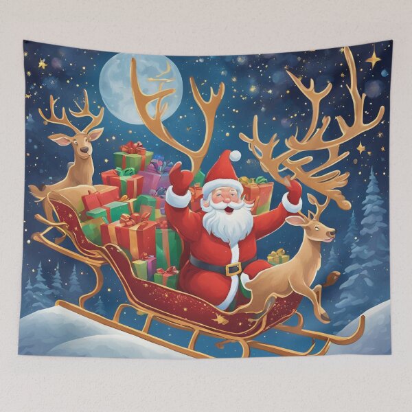 Item preview, Christmas pattern Santa Clause 21 designed and sold by MetallenaLux.