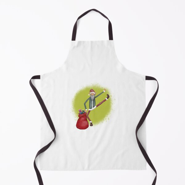 Item preview, The Elves Steal Christmas: Green Sneaky Santa designed and sold by stewedtomatoes.