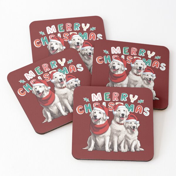 Item preview, Christmas Kuvasz – Merry Christmas designed and sold by GoodyPaws.