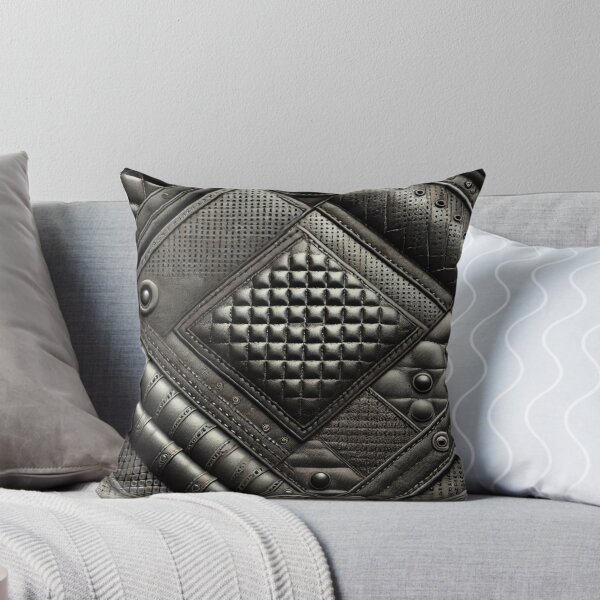 Item preview, Boho Moto Quilted Black Leather Pattern designed and sold by darkskydelights.