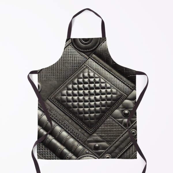 Item preview, Boho Moto Quilted Black Leather Pattern designed and sold by darkskydelights.
