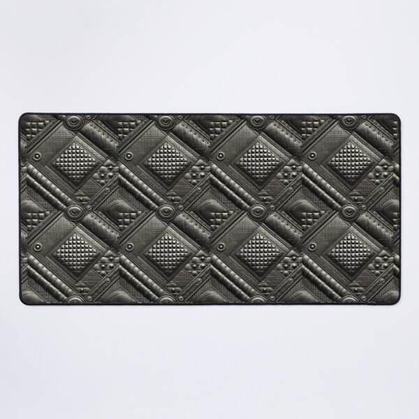 Item preview, Boho Moto Quilted Black Leather Pattern designed and sold by darkskydelights.