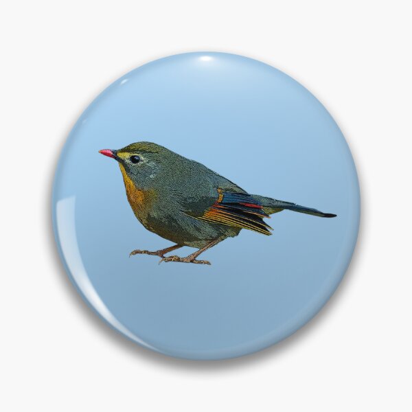 Item preview, Red Billed Leiothrix Color Design  designed and sold by designsasstultd.