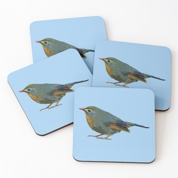 Item preview, Red Billed Leiothrix Color Design  designed and sold by designsasstultd.