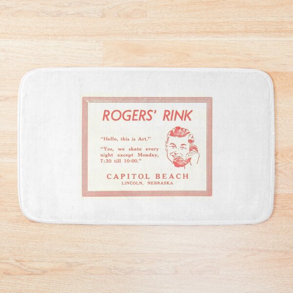 Item preview, Rogers Rink Lincoln Nebraska Roller Skating Rink Sticker Decal Label designed and sold by tislord.
