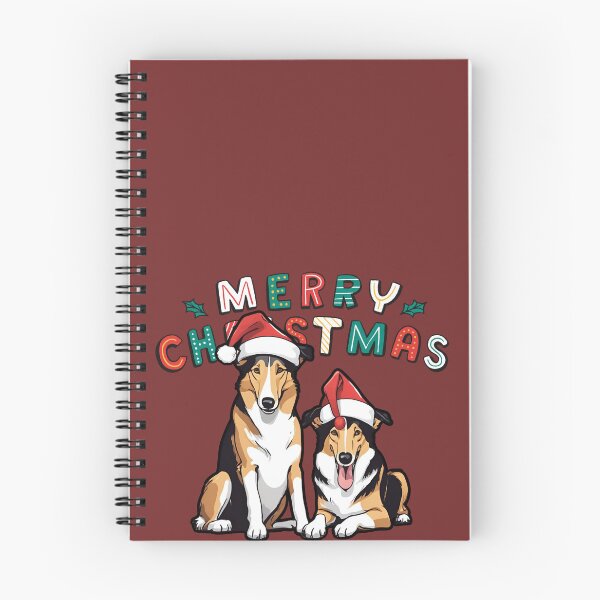 Item preview, Christmas Smooth Collies – Merry Christmas designed and sold by GoodyPaws.