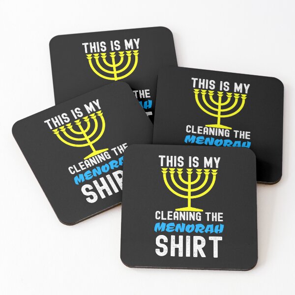 Item preview, This Is My Cleaning The Menorah Funny Hanukkah designed and sold by SharpThreadZ.
