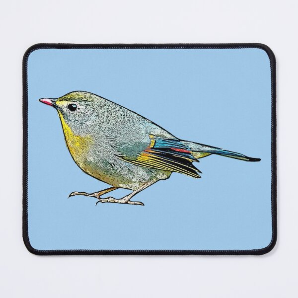 Item preview, Red Billed Leiothrix Black Alternate Design  designed and sold by designsasstultd.