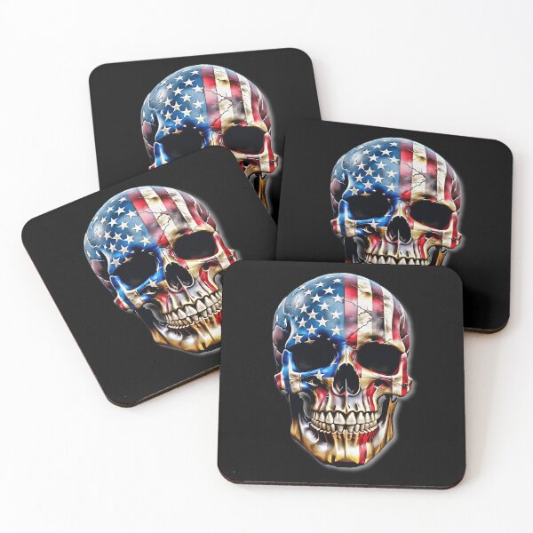 Item preview, AMERICAN SKULL DESIGN designed and sold by Pickle Wicked Designs.