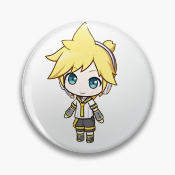 Artikelvorschau, Kagamine Len Aufkleber/Magnete/Drucke/Karten/Poster/Anstecknadeln entworfen und verkauft von mag1c4lg1rlvx.