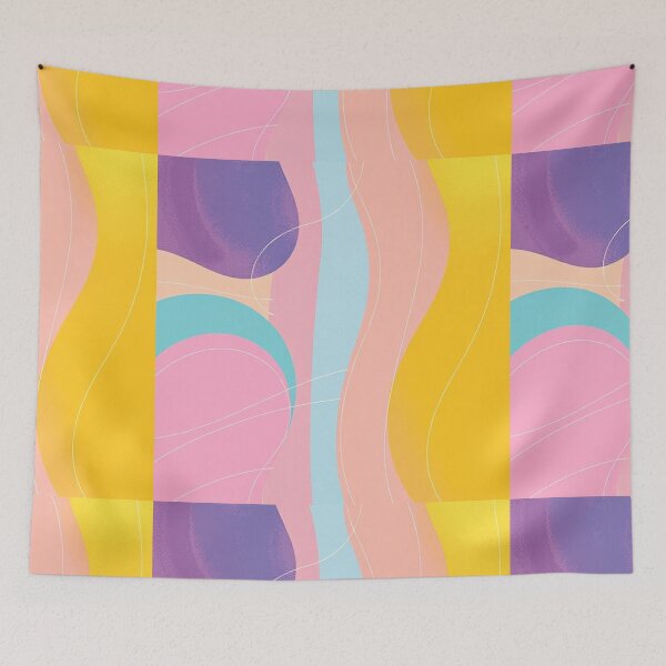 Item preview,  Linear Flat Abstract Lines Seamless Pattern designed and sold by hjian8219.