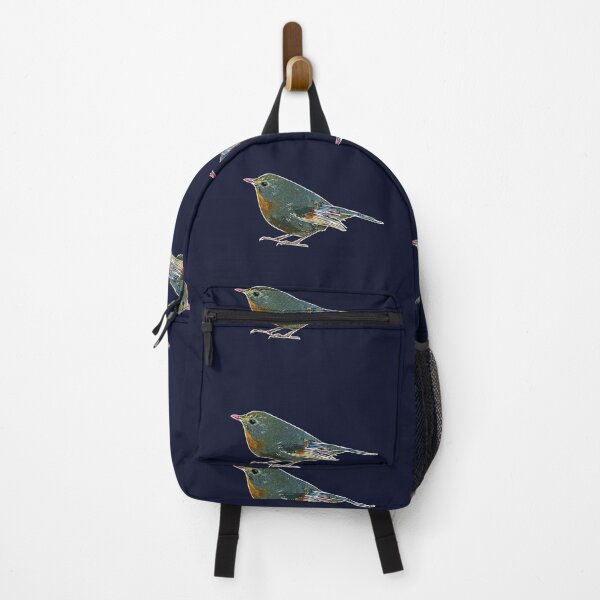 Item preview, Red Billed Leiothrix White Alternate Design  designed and sold by designsasstultd.