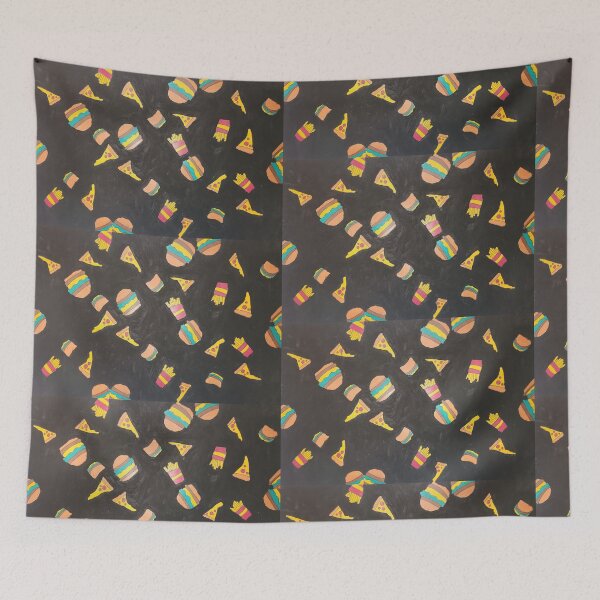 Item preview, Fast Food Dreams Pattern designed and sold by ReithNolan.