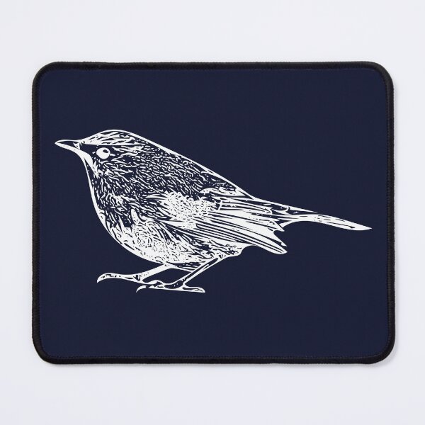 Item preview, Red Billed Leiothrix White Design  designed and sold by designsasstultd.