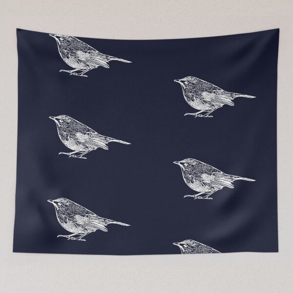 Item preview, Red Billed Leiothrix White Design  designed and sold by designsasstultd.