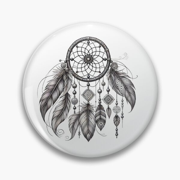 Item preview, Native American-Inspired Dreamcatcher Art | Cultural Elegance designed and sold by DEEPDesignsART.