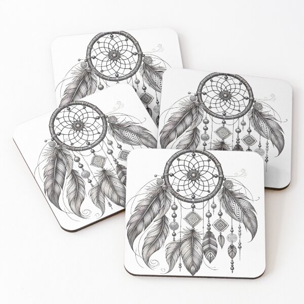 Item preview, Native American-Inspired Dreamcatcher Art | Cultural Elegance designed and sold by DEEPDesignsART.