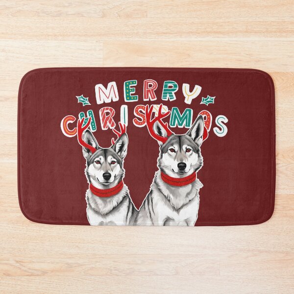 Item preview, Christmas Czechoslovakian Wolfdogs – Merry Christmas designed and sold by GoodyPaws.
