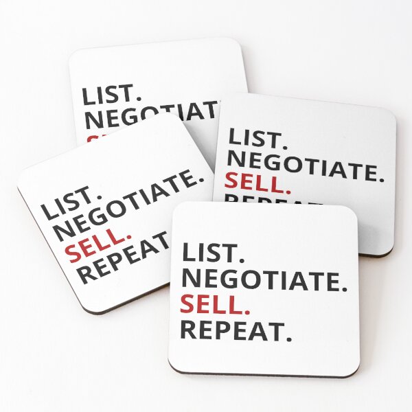 Item preview, List. Negotiate. Sell. Repeat.  designed and sold by Flagship  Assistance Before Assistants.