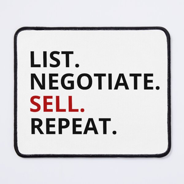Item preview, List. Negotiate. Sell. Repeat.  designed and sold by Flagship  Assistance Before Assistants.