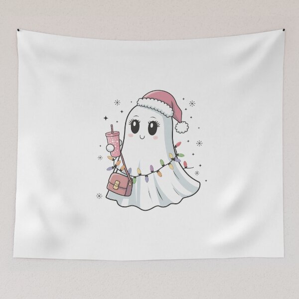 Item preview, christmas ghost girl designed and sold by jkrphoto.