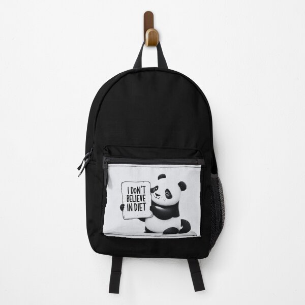 Item preview, I don't believe in diet Panda Bear designed and sold by Stefrait-7.