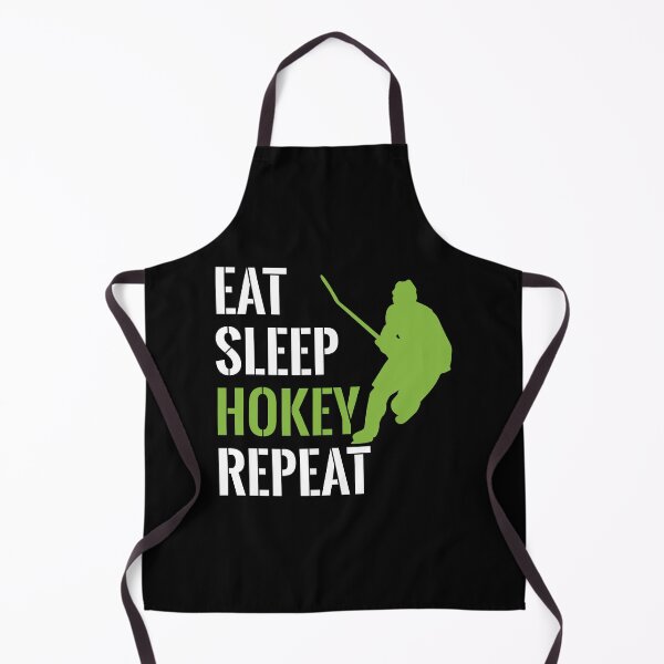 Item preview, Eat Sleep Hokey Repeat - Hockey Player & Lover designed and sold by Smix Pixels.