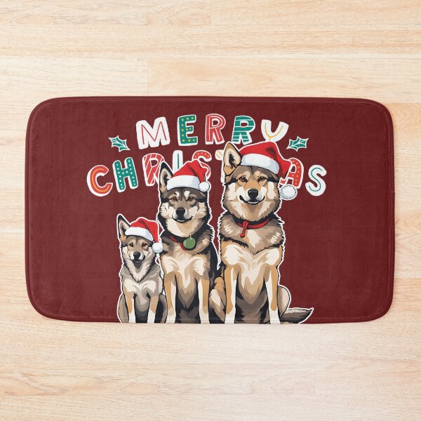 Item preview, Christmas Czechoslovakian Wolfdogs – Merry Christmas designed and sold by GoodyPaws.