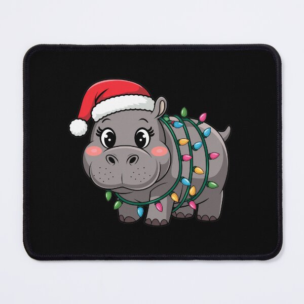 Item preview, christmas hippo designed and sold by jkrphoto.