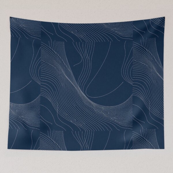 Item preview,  Linear Flat Abstract Lines Seamless Pattern designed and sold by hjian8219.