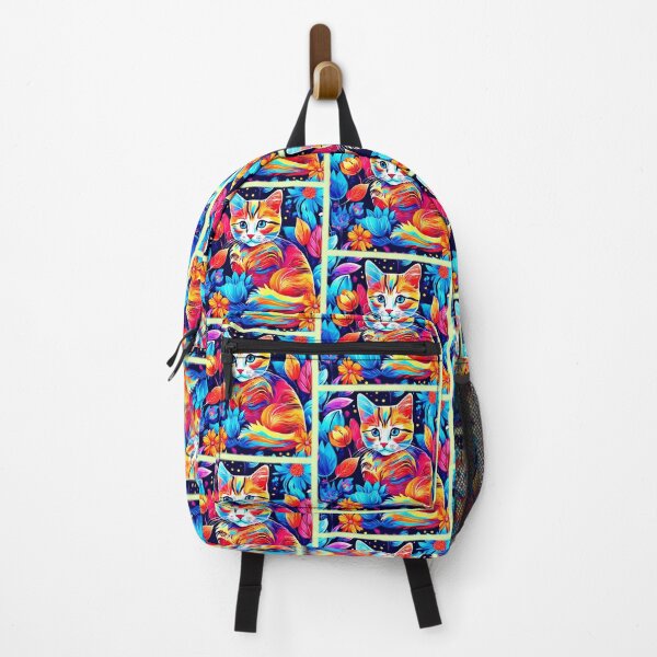 Item preview, Feline Floral Fantasy designed and sold by Health And Fitness Posts e-Store.