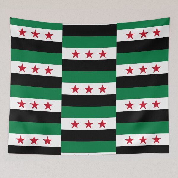 Item preview, NEW FLAG OF SYRIA designed and sold by MoonElite.