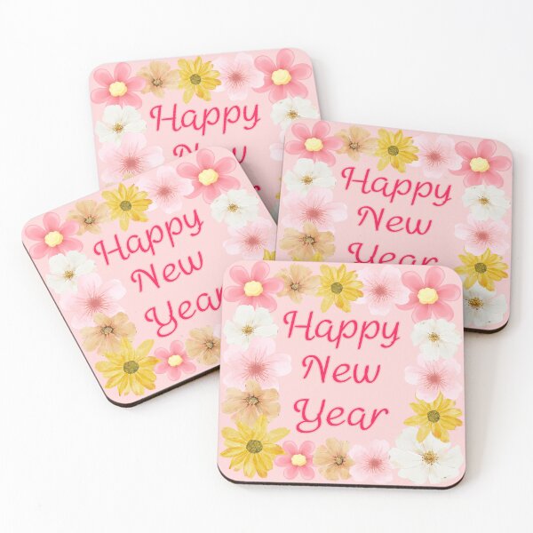 Item preview, Happy new year : Flowers designed and sold by VeenyOcicat.
