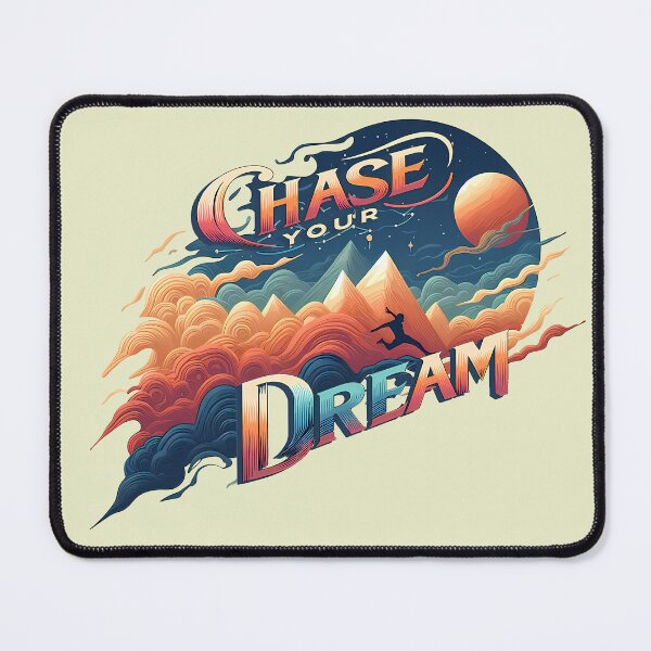 Item preview, Chase Your Dream, typography designed and sold by maxmaj.