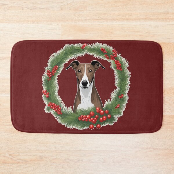 Item preview, Whippet Christmas Joy – Elegant Holiday Design for Dog Lovers designed and sold by GoodyPaws.